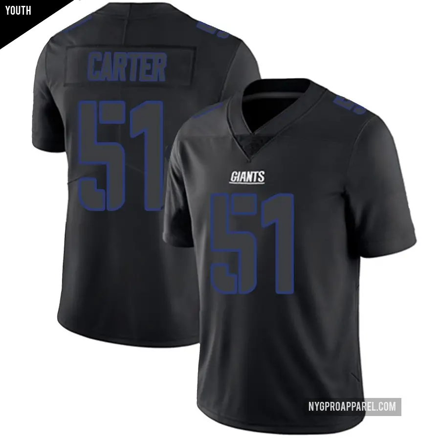 Abdulo Rappare Abdul Carter Jersey, Legend, Game, Limited, Elite Jerseys - Giants Store